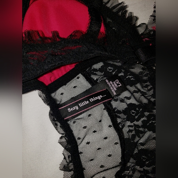 Victoria's Secret Sexy Little Things Lace Teddy  L - Picture 5 of 5